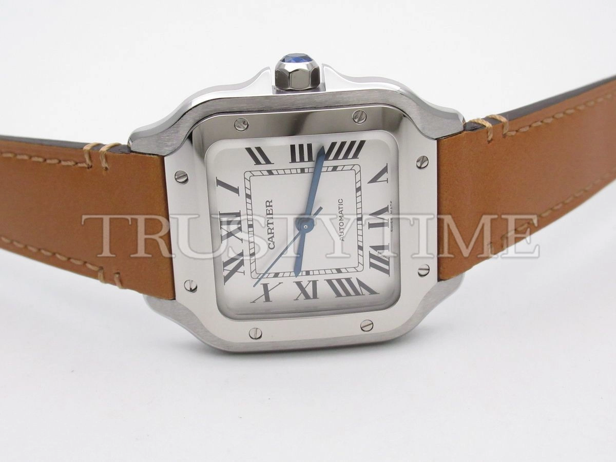 Копия часов Cartier Santos De Cartier 35 WSSA0010