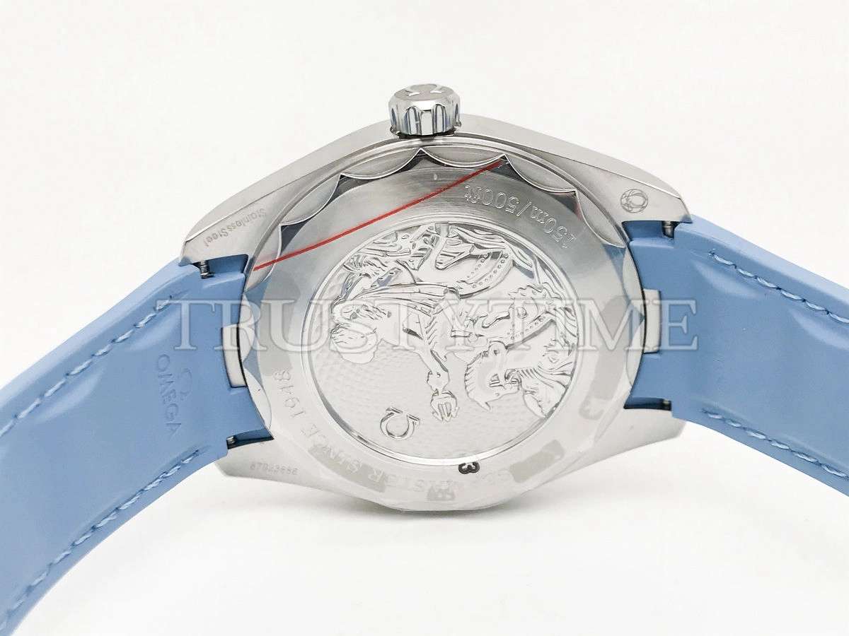 Копия часов Omega Seamaster Aqua Terra Co-axial Master Chronometer GMT Worldtimer 43mm 220.12.43.22.03.002