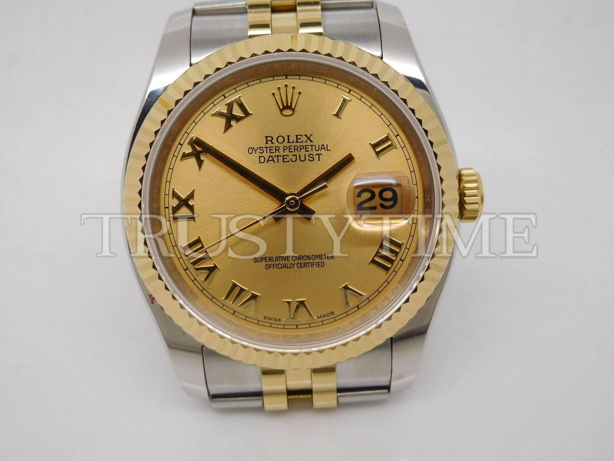 Копия часов Rolex DateJust 36mm 116233-0147