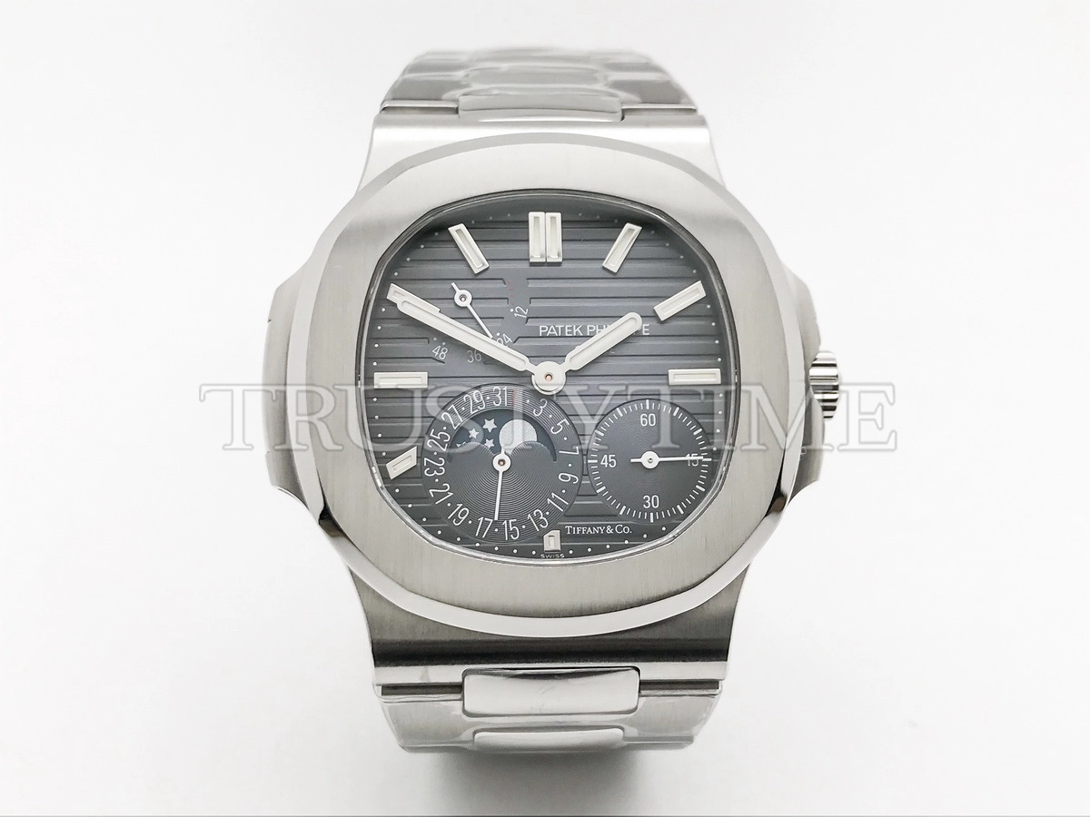 Копия часов Patek Philippe Nautilus Power Reserve Moonphase 40mm 5712/1A-001 Tiffany&Co.