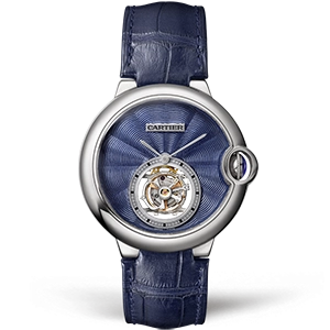Копия часов Cartier Ballon Bleu de Cartier 39 Flying Tourbillon W6920105