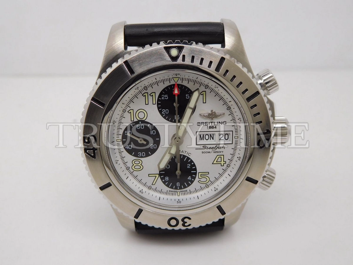 Копия часов Breitling Superocean Chronograph Steelfish 44 A13341C3/G782/153S