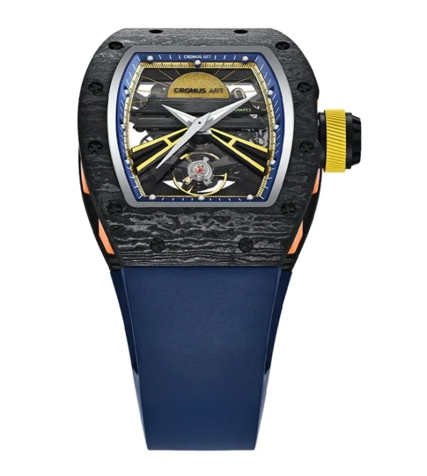 Часы CronusArt NTPT Carbon Fiber Watch CM36-001
