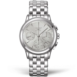 Копия часов Longines Elegance Flagship Chronograph 39mm L4.803.4.72.6