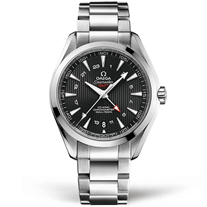 Копия часов Omega Seamaster Aqua Terra 150m Co-Axial Gmt 43mm 231.10.43.22.01.001