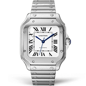 Копия часов Cartier Santos De Cartier 35 WSSA0029