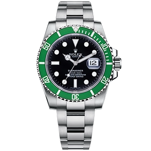 Копия часов Rolex Submariner “Kermit” 40mm 16610LV