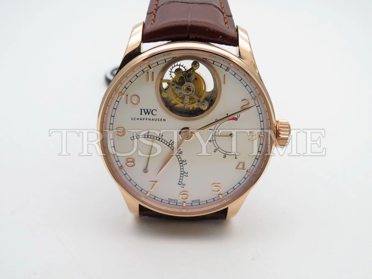Копия часов IWC Portugieser Tourbillon Retrograde Mystery 44mm IW504402