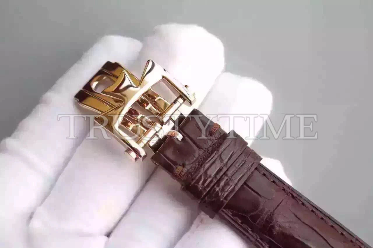 Копия часов Vacheron Constantin Traditionnelle Tourbillon 42mm 89000/000R-9655