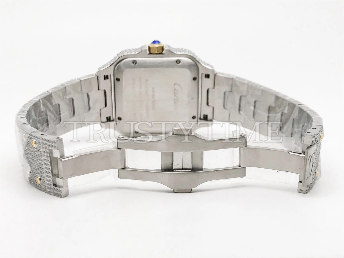 Копия часов Cartier Santos De Cartier 40 W2SA0009 Diamonds Арт. CR-0948