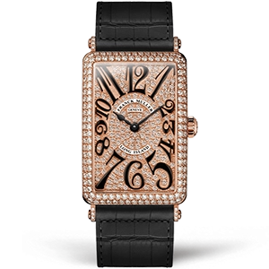 Копия часов Franck Muller Ladies Collection Long Island 952-QZ-D-CD