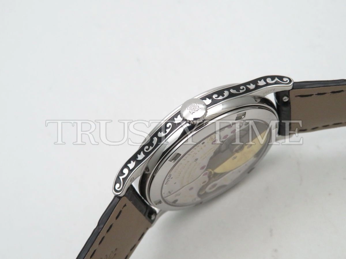 Копия часов Patek Philippe Calatrava Volutes & Arabesques 38mm 5088P-001