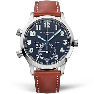 Копия часов Patek Philippe Calatrava Pilot Travel Time 42mm 5524G-001