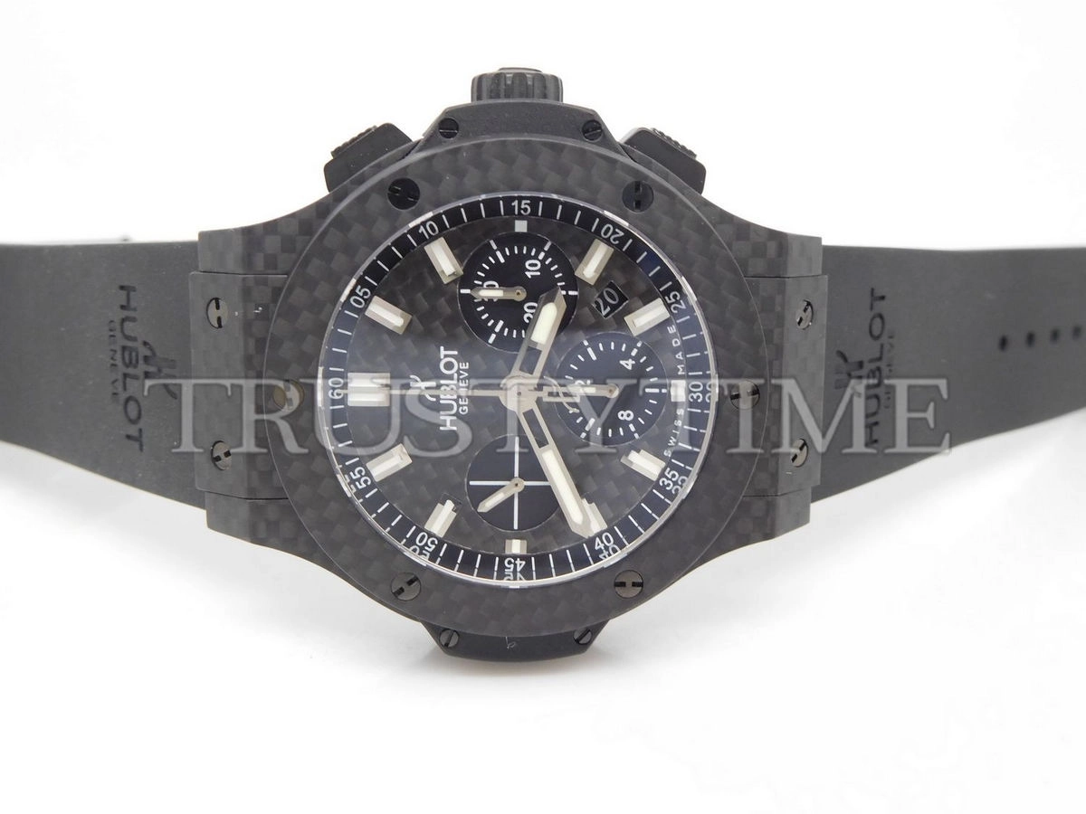 Копия часов Hublot Big Bang All Black Carbon 44mm 301.QX.1740.GR