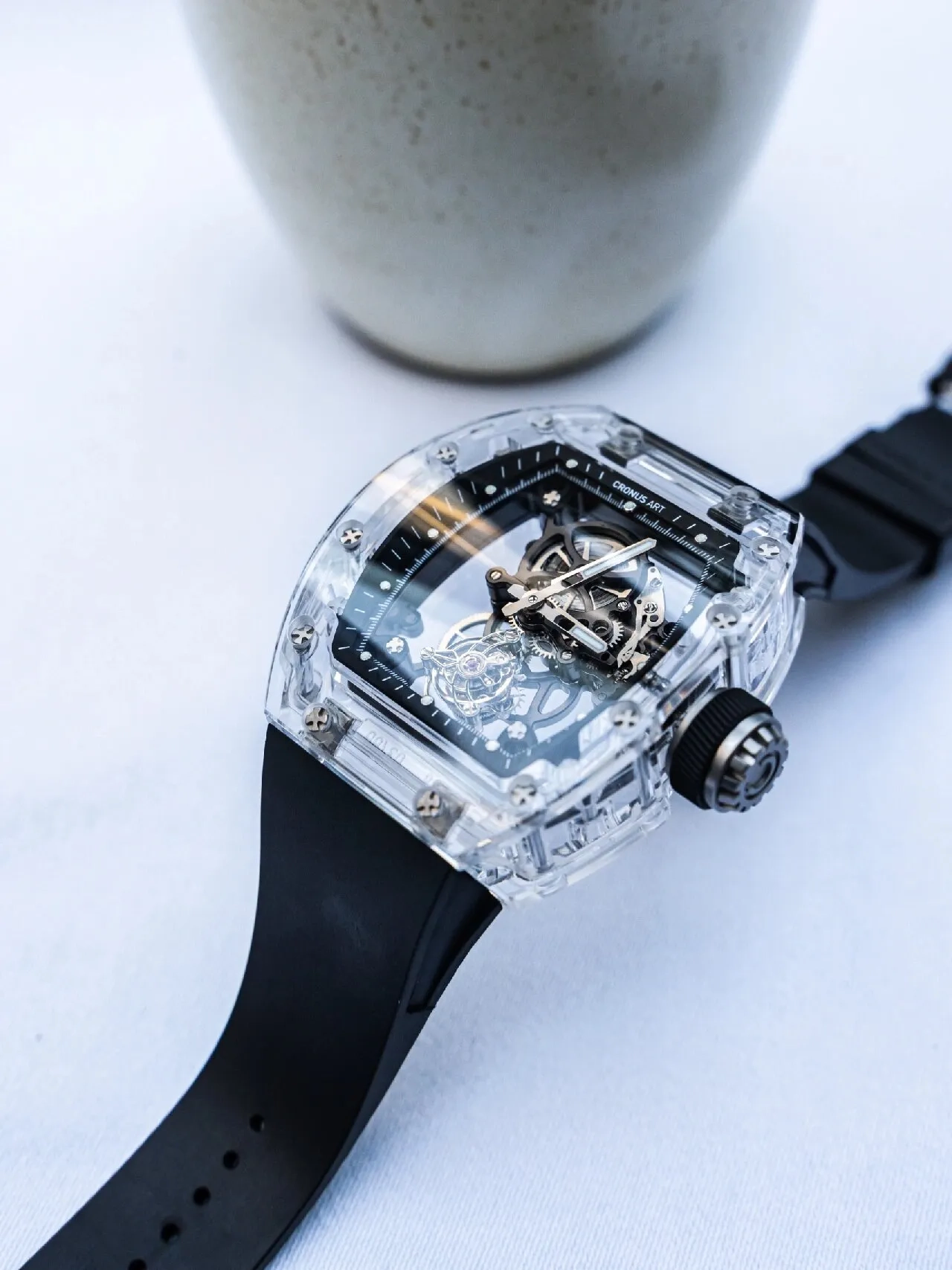 Часы CronusArt Sapphire Watch Limited Edition CM08-028