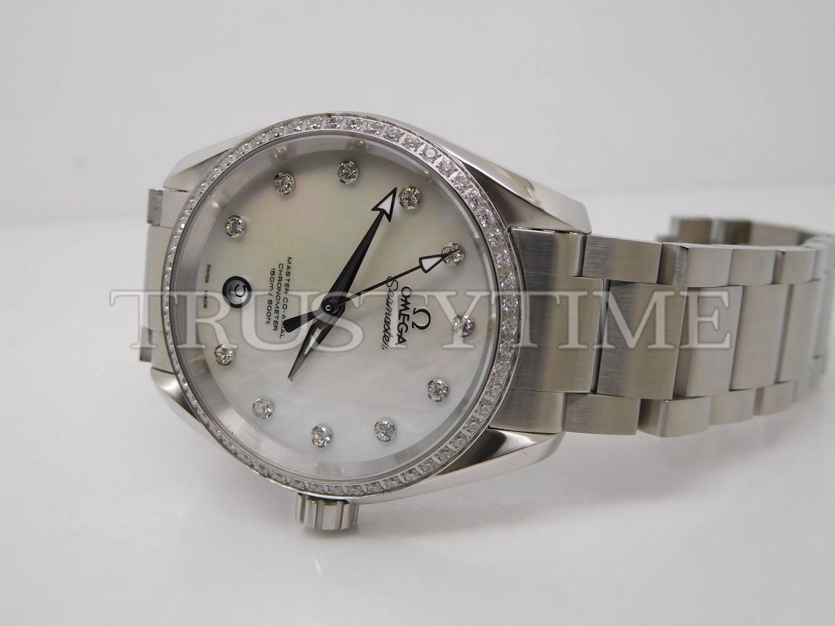 Копия часов Omega Seamaster Aqua Terra 150m Master Co-Axial Ladies 38.5mm 231.15.39.21.55.001