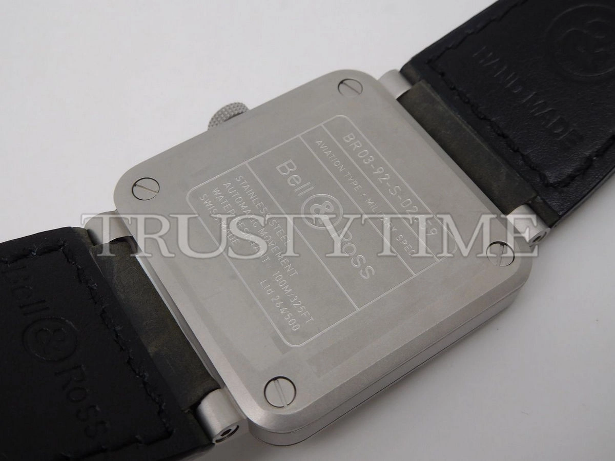 Копия часов Bell & Ross BR 03-92 Horolum Sandblasted BR0392-GR-ST/SCA