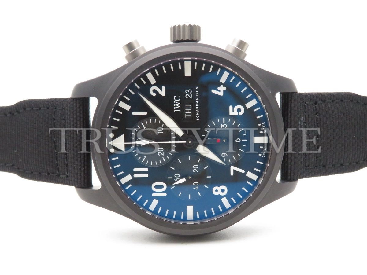 Копия часов IWC Pilot's Watch Chronograph Top Gun 44mm IW389101