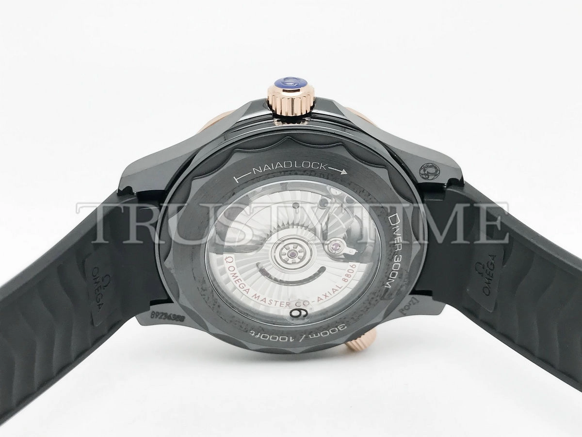 Копия часов Omega Seamaster Diver 300m Co-axial Master Chronometer 43,5mm 210.62.44.20.01.001