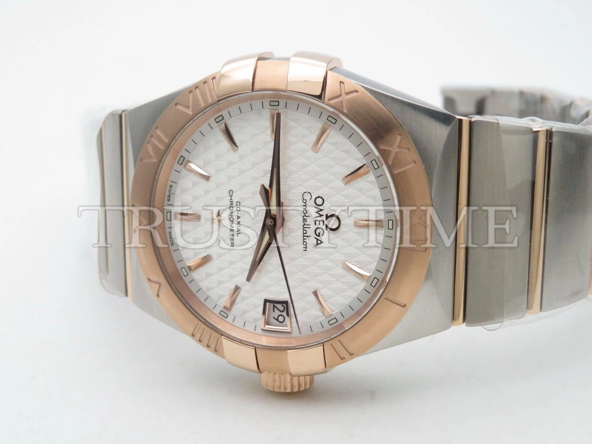 Копия часов Omega Constellation Co-Axial Chronometer 38mm 123.20.38.21.02.008