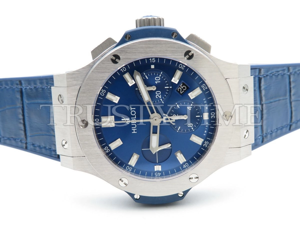 Копия часов Hublot Big Bang Steel Blue 44mm 301.SX.7170.LR