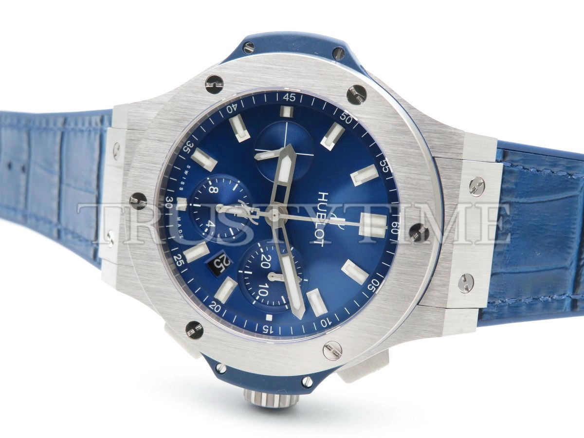 Копия часов Hublot Big Bang Steel Blue 44mm 301.SX.7170.LR