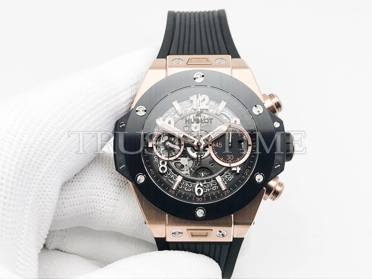 Копия часов Hublot Big Bang Unico King Gold Ceramic 42mm 441.OM.1181.RX