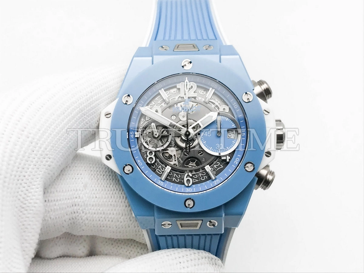 Копия часов Hublot Big Bang Unico Sky Blue 42mm 441.EX.5120.RX