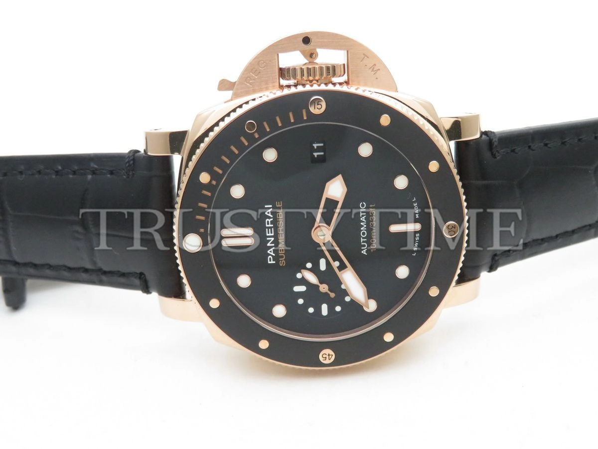 Копия часов Panerai Luminor Submersible 3 Days Automatic Goldtech 42mm PAM00974