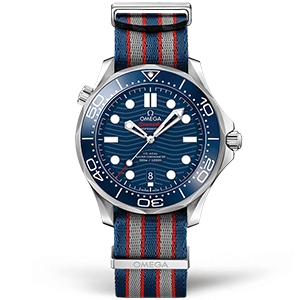 Копия часов Omega Seamaster Diver 300m Co-axial Chronometer NATO 42mm 210.30.42.20.03.001