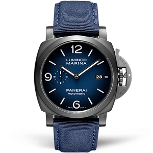 Копия часов Panerai Luminor Marina Steel DLC - Milan 44mm PAM02319