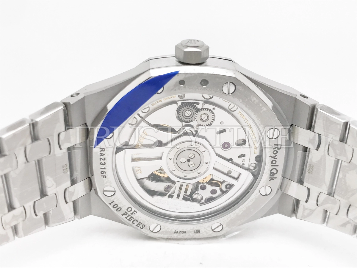 Копия часов Audemars Piguet Royal Oak Ice Blue Baguette Dial Limited Edition 15510BC.OO.1320BC.01