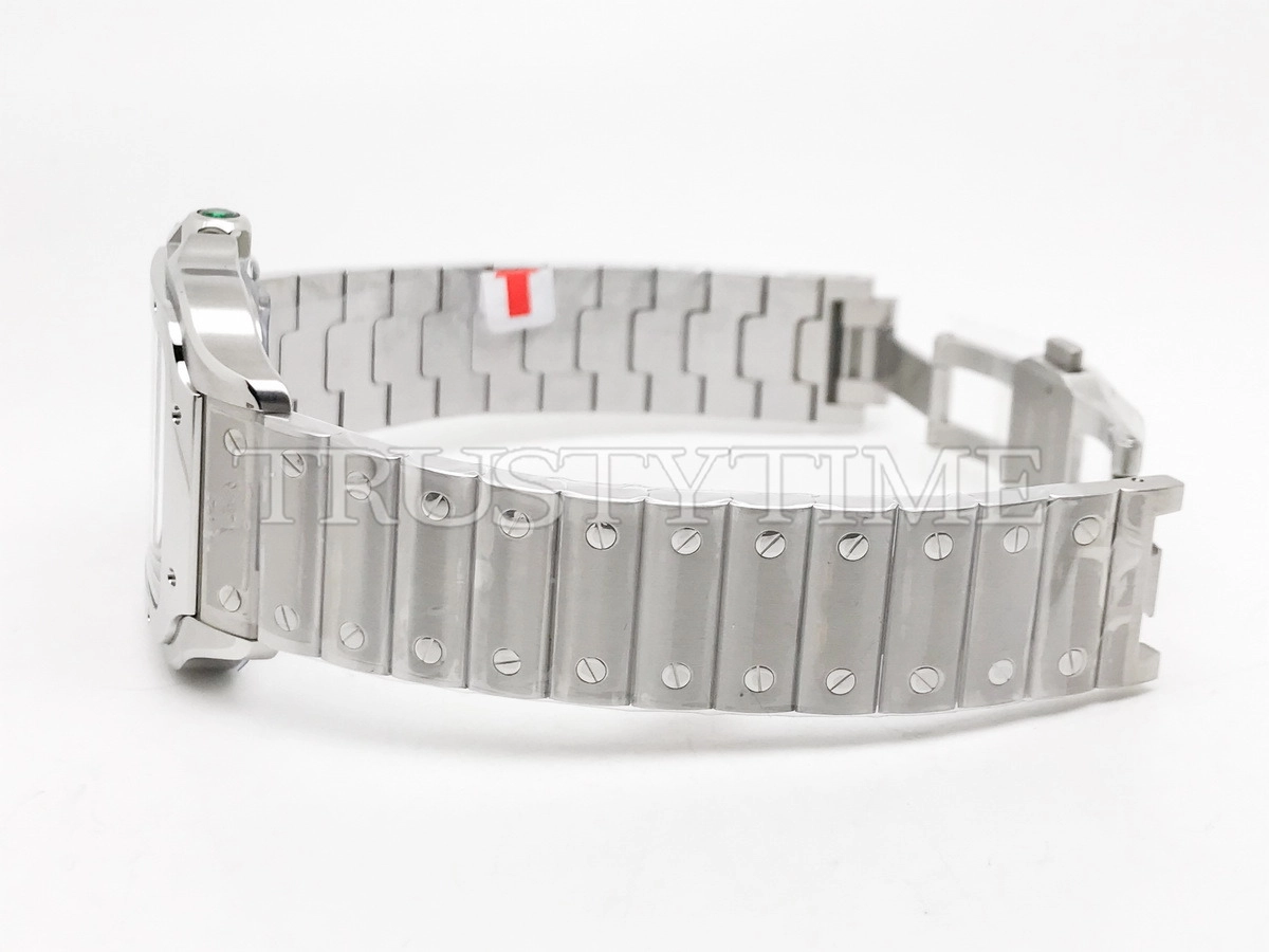 Копия часов Cartier Santos de Cartier Large Skeleton 40mm WHSA0028