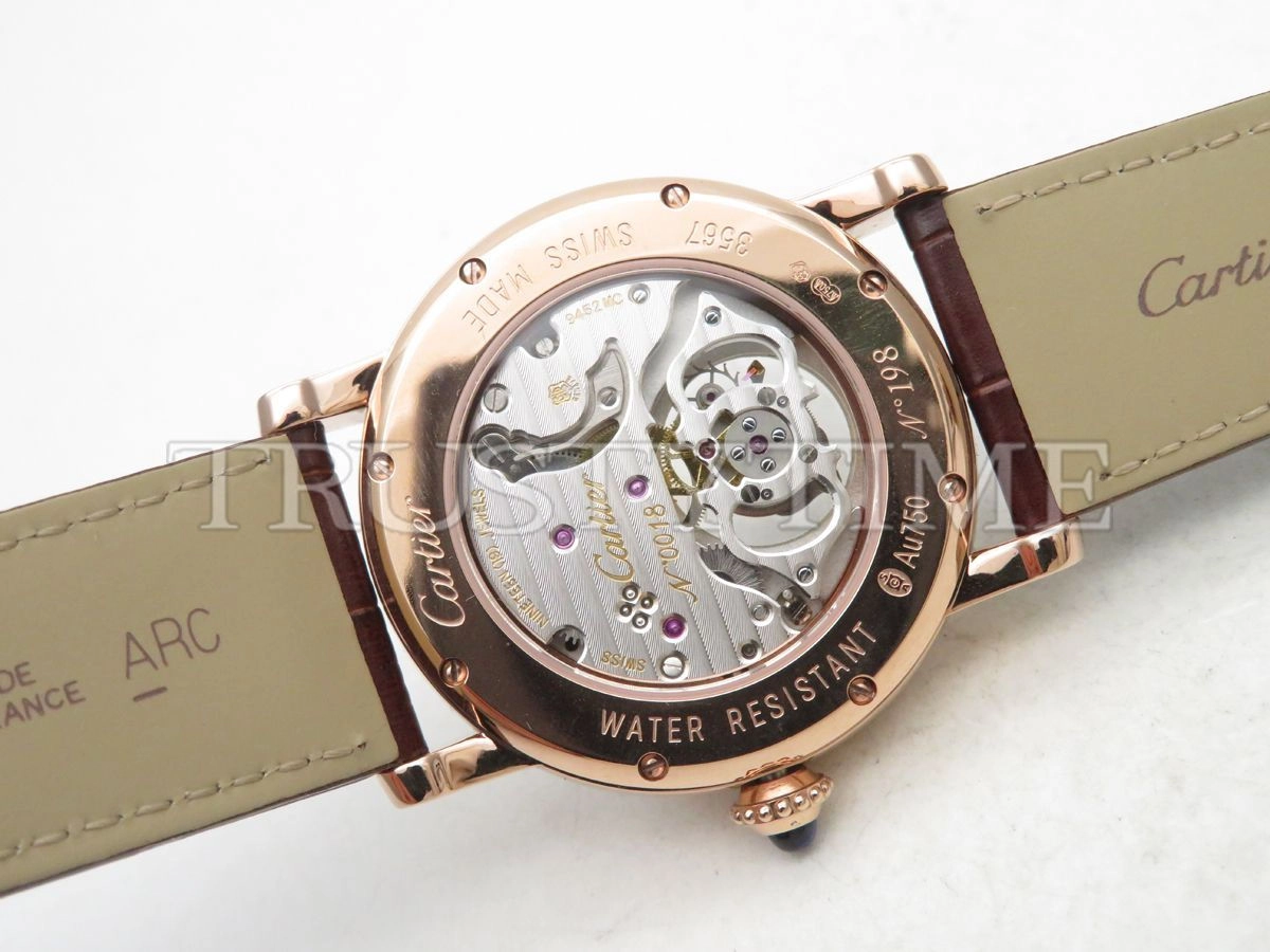 Копия часов Cartier Rotonde de Cartier Flying Tourbillon 40 W1556215