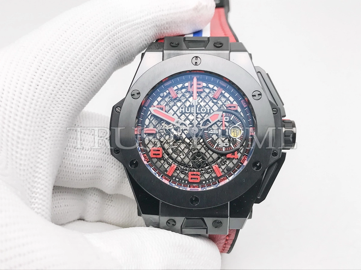 Копия часов Hublot Big Bang Ferrari Speciale Ceramic 401.CX.1123.VR Арт.HB-1289