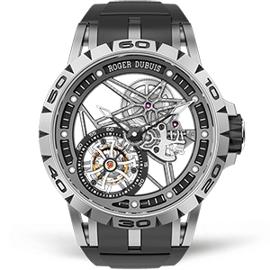 Копия часов Roger Dubuis Excalibur Spider Skeleton Flying Tourbillon 45mm RDDBEX0479