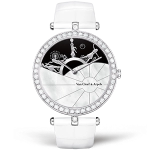 Копия часов Van Cleef & Arpels Lady Arpels A Day in Paris VCARO3ZB00