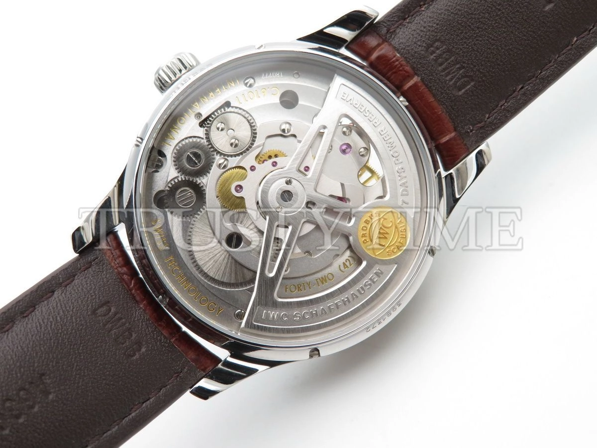 Копия часов IWC Portugieser Tourbillon Retrograde Mystery 44mm IW504401