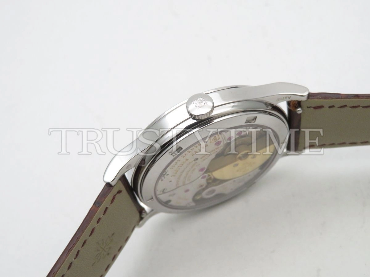 Копия часов Patek Philippe Calatrava Bhutan Textiles 38mm 5077P-102