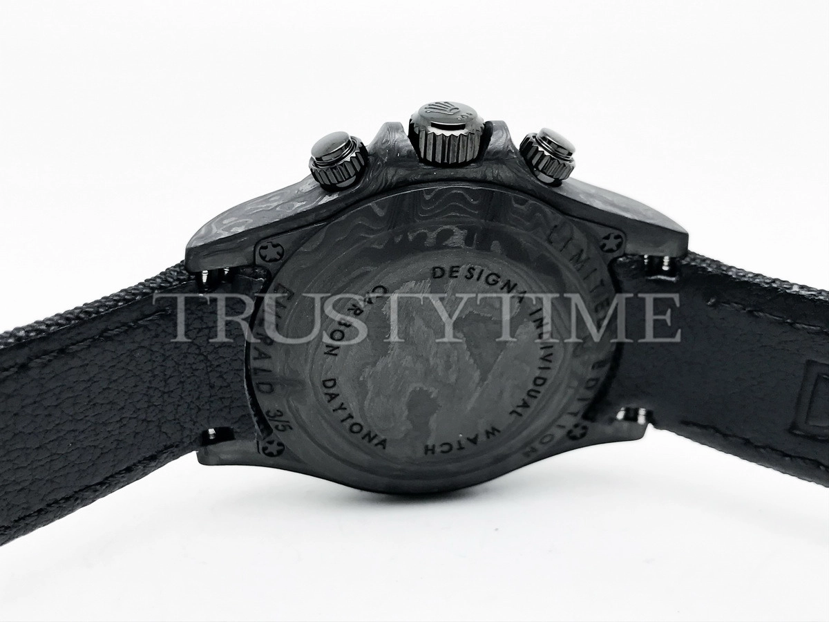 Копия часов Rolex Cosmograph Daytona DIW Paul Newman Black DLC