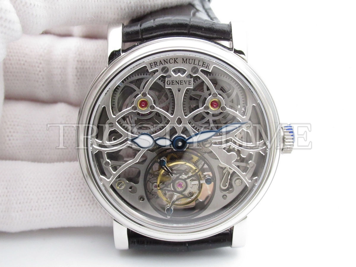 Копия часов Franck Muller Cintree Curvex Giga Tourbillon 7048-T-G-SQT-BR
