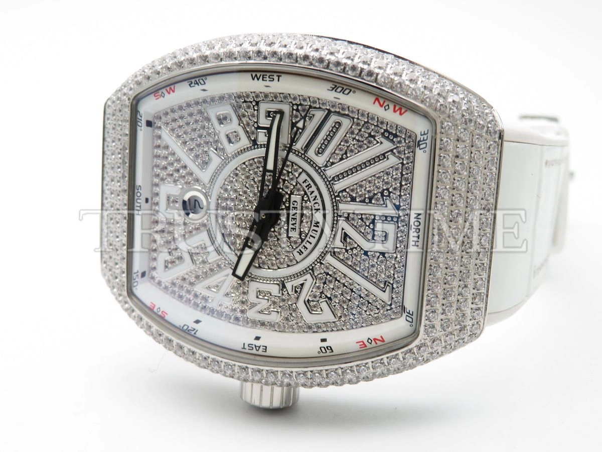 Копия часов Franck Muller Vanguard V-45-SC-DT-D-CD-OG-BC
