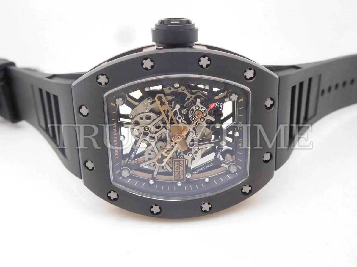 Копия часов Richard Mille RM035 Black Toro Gold
