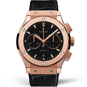 Копия часов Hublot Classic Fusion Chronograph King Gold 45mm 521.OX.1181.LR