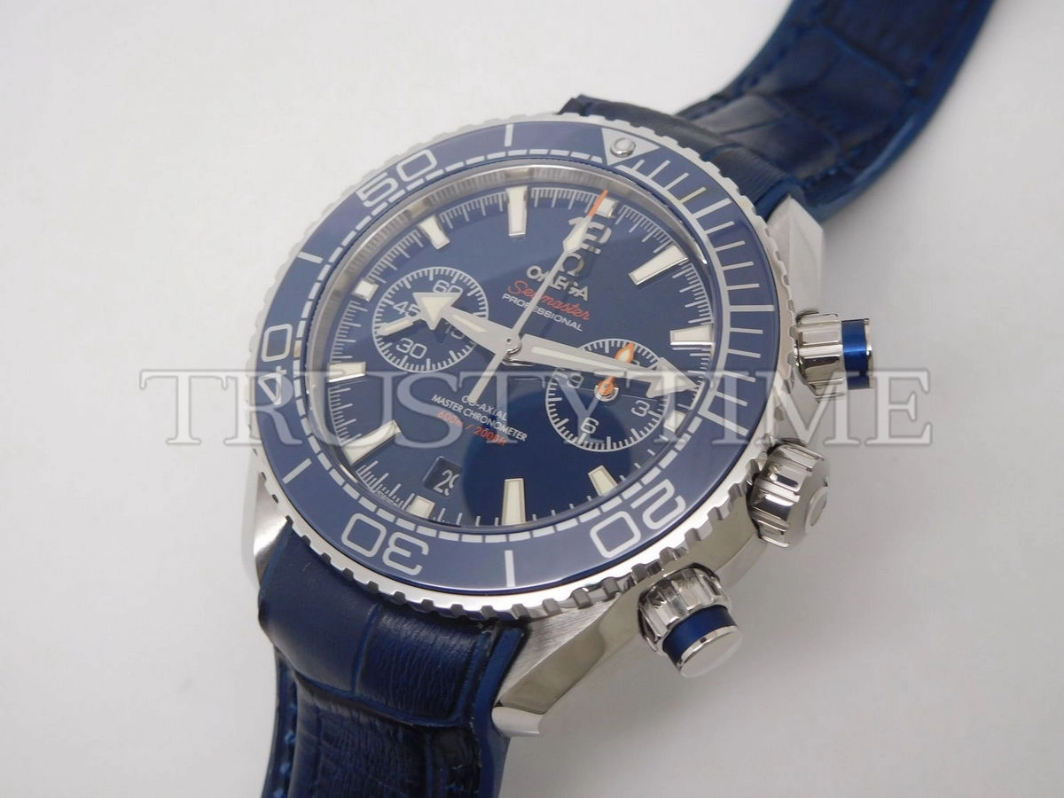 Копия часов Omega Seamaster Planet Ocean 600m Co‑Axial Master Chronometer Chronograph 45.5mm 215.33.46.51.03.001
