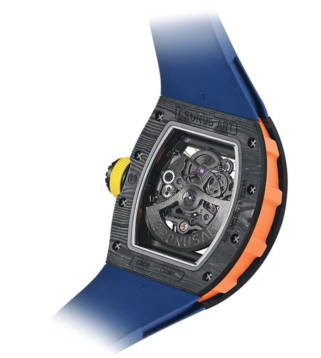 Часы CronusArt NTPT Carbon Fiber Watch CM36-001