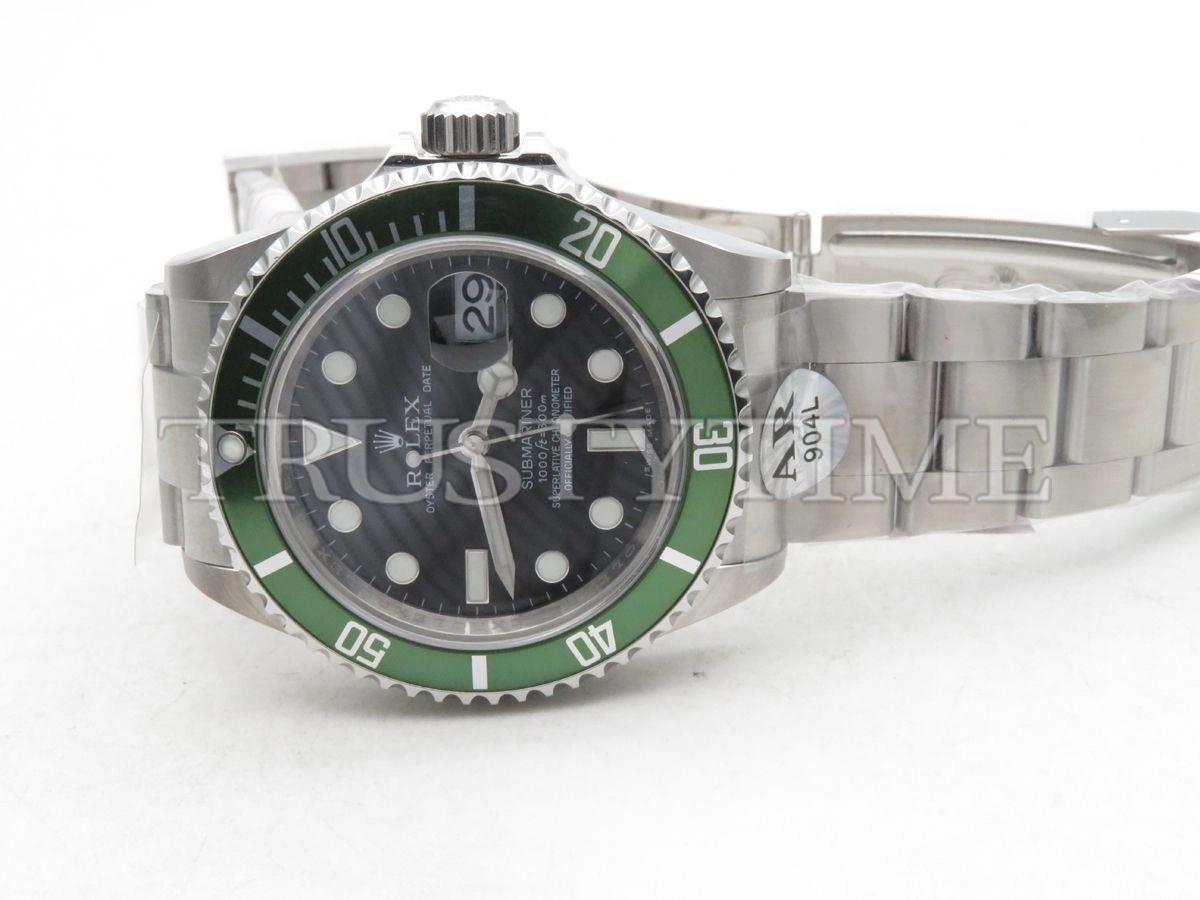 Копия часов Rolex Submariner “Kermit” 40mm 16610LV