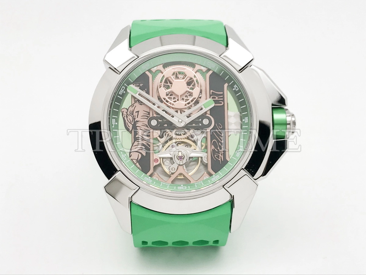 Копия часов Jacob & Co Epic X Heart of CR7 EX120.10.AD.AA.ABRUA