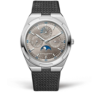 Копия часов Vacheron Constantin Overseas Perpetual Calendar 4300V/000G-B102 Rubber
