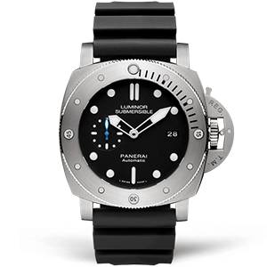 Копия часов Panerai Luminor Submersible 3 Days Automatic Titanium 47mm PAM01305